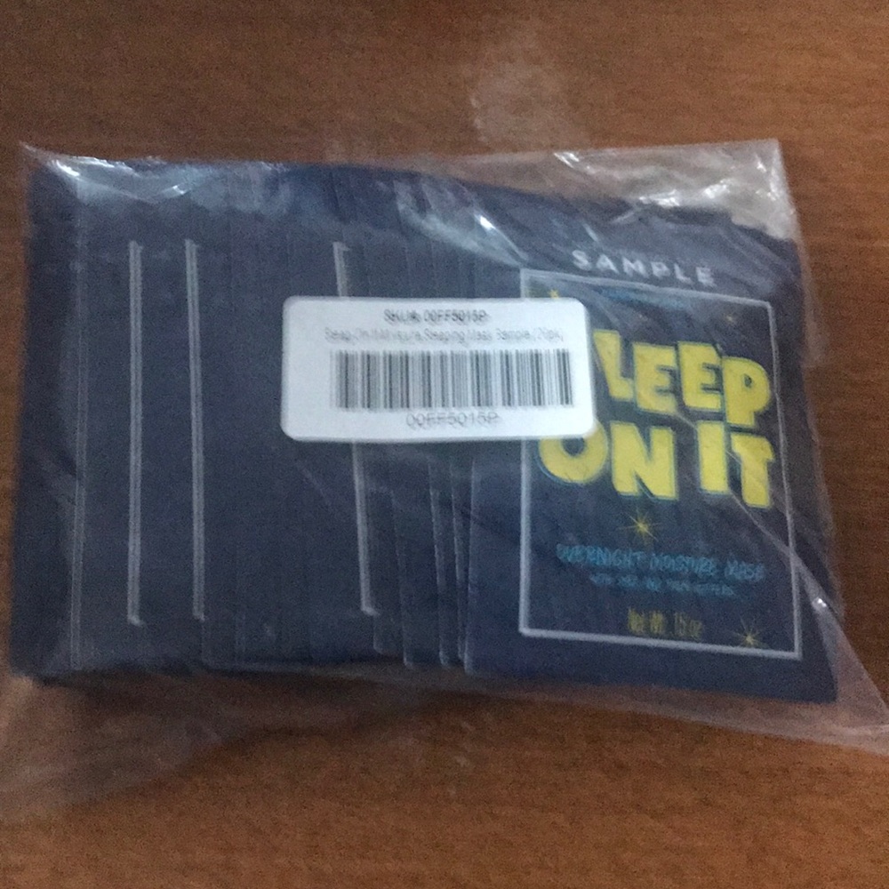 20 sleep on it samples